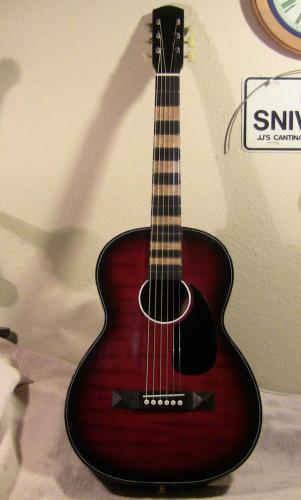 Unknown Parlor Guitar conversion